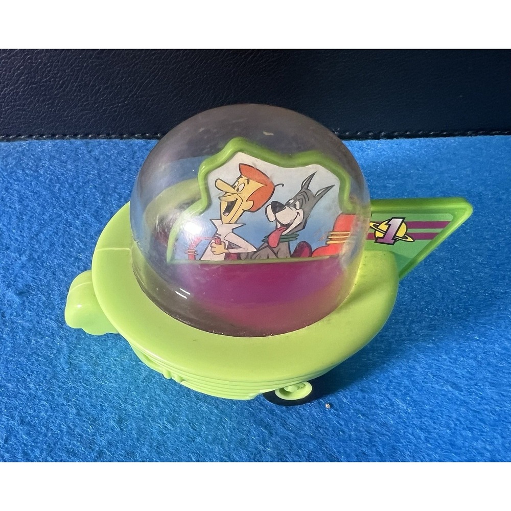 Jetsons Wendys 1999 Astro & George Pull Back Toy‎